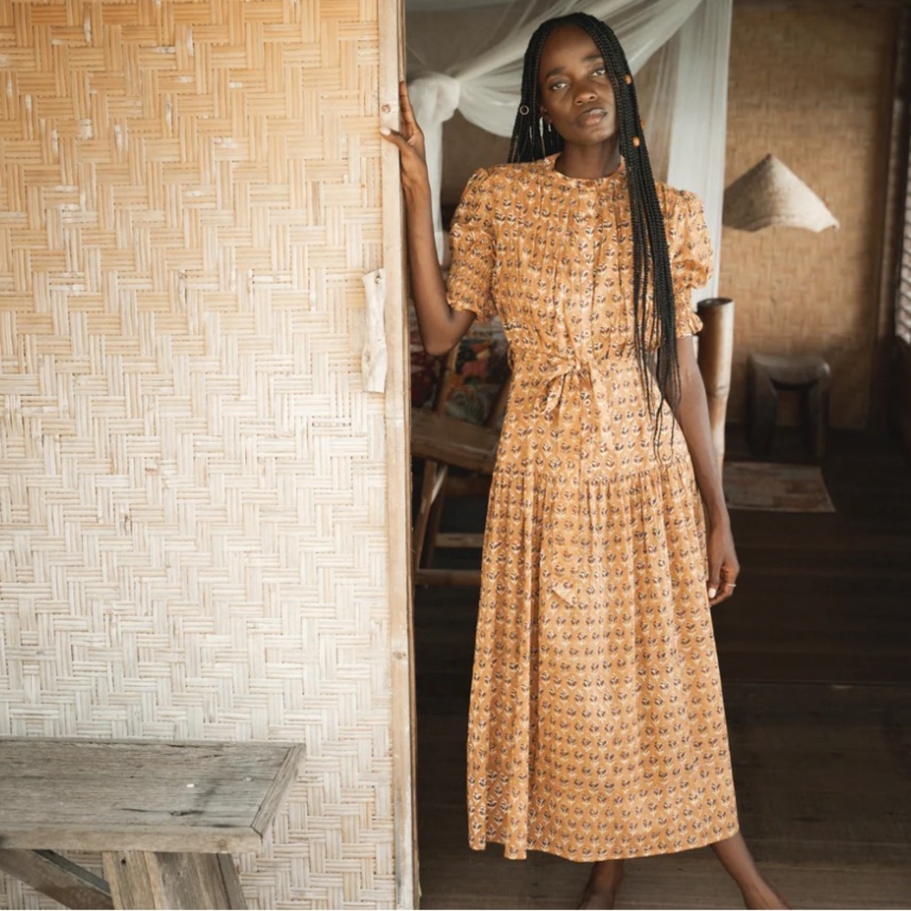 NWT Daughter’s Of India Praire Dress In Autumn XS